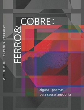 Paperback Ferro e Cobre: alguns poemas para causar anedonia [Portuguese] Book