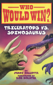 Library Binding Triceratops vs. Spinosaurus Book
