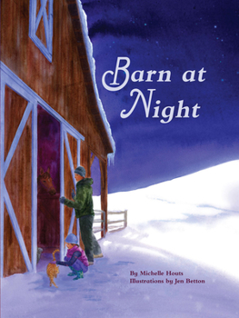 Hardcover Barn at Night Book