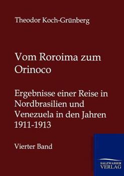 Paperback Vom Roroima zum Orinoco [German] Book