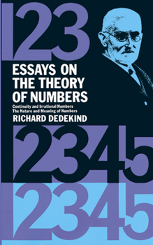 Paperback Essays on the Theory of Numbers Book