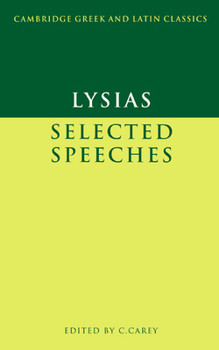 Paperback Lysias: Selected Speeches Book