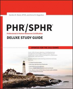 Hardcover Phr / Sphr Professional in Human Resources Certification Deluxe Study Guide Book