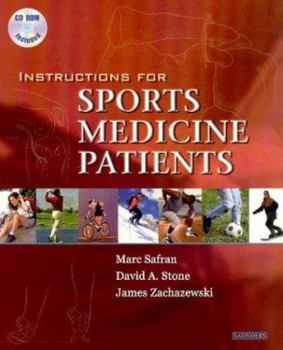 Paperback Instructions for Sports Medicine Patients [With CDROM] Book