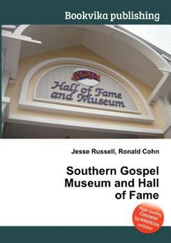 Paperback Southern Gospel Museum and Hall of Fame Book