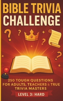 Paperback Bible Trivia Challenge(Hard) Book