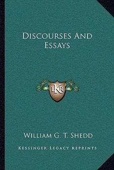 Paperback Discourses And Essays Book