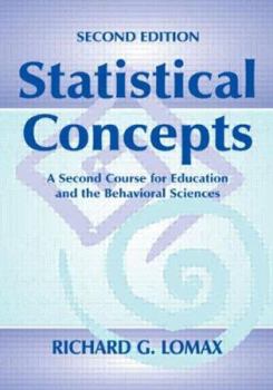 Paperback Statistical Concepts 2nd Ed Book