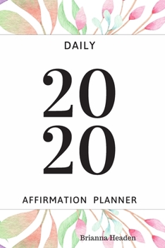 Paperback 2020 Affirmation Planner: Planner Book