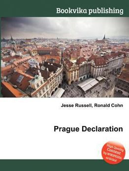 Paperback Prague Declaration Book