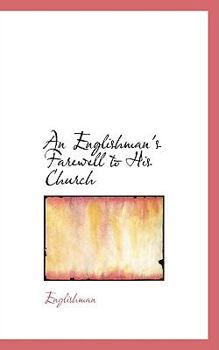 Paperback An Englishman's Farewell to His Church Book