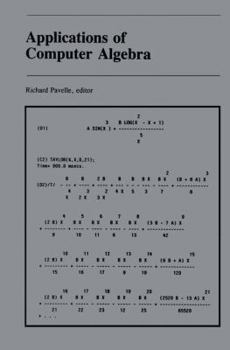 Paperback Applications of Computer Algebra Book