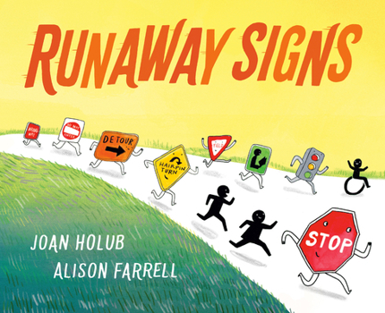 Hardcover Runaway Signs Book