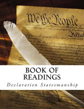 Paperback Book of Readings: Supplementary Readings for Declaration Statesmanship Book