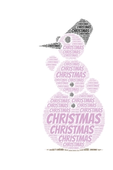 Christmas: Notebook, Journal | Lined Paper | 120 Pages DIN A5 (6 x 9") | Notes, Drawings, Planer, Diary, Organization | Word Cloud Present