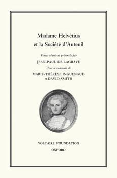 Hardcover Madame Helvétius Et La Société d'Auteuil Book