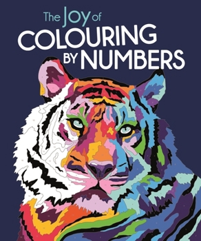 Paperback The Joy of Colouring by Numbers Book