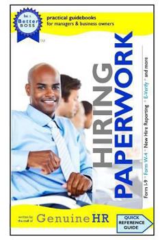 Paperback Hiring Paperwork Book