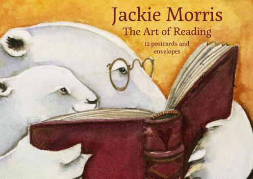 Gift Jackie Morris Art of Reading 12 Postcard Pack Book