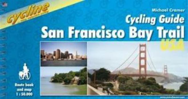 Spiral-bound San Francisco Bay Trail Cycling Guide Book