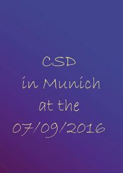 Paperback CSD in Munich at the 09.07.2016 Book