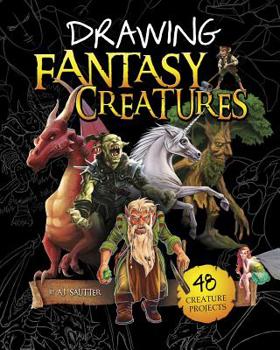 Paperback Drawing Fantasy Creatures Book