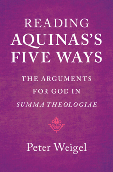 Hardcover Reading Aquinas's Five Ways Book