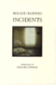 Paperback Incidents and Bringing Out Roland Barthes, 2 Volume Banded Set Book