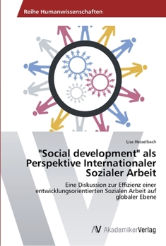Paperback "Social development" als Perspektive Internationaler Sozialer Arbeit [German] Book
