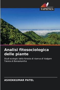 Paperback Analisi fitosociologica delle piante [Italian] Book