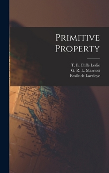 Hardcover Primitive Property Book