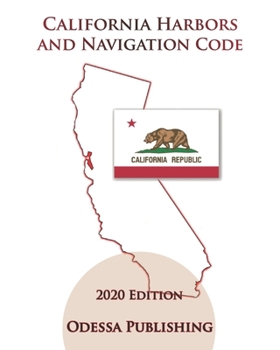 Paperback California Harbors and Navigation Code 2020 Edition [HNC] Book