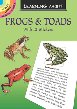 Paperback Learning about Frogs and Toads Book