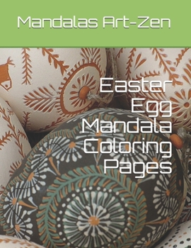 Paperback Easter Egg Mandala Coloring Pages Book
