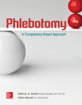 Paperback Phlebotomy: A Competency Based Approach Book