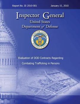 Paperback Evaluation of DoD Contracts Regarding Combating Trafficking in Persons Book
