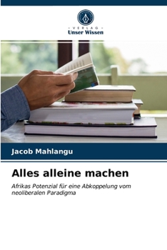 Paperback Alles alleine machen [German] Book