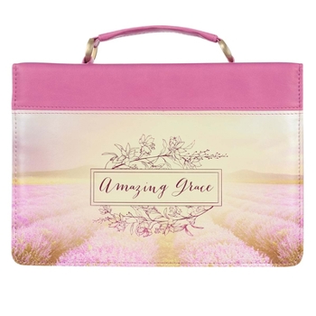 Misc. Bible Cover Lg Amazing Grace Scenic Book