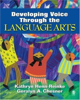 Hardcover Developing Voice Through the Language Arts Book