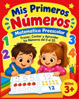 Paperback Matemáticas Preescolar: Libro de matemáticas con actividades para preescolares 3+ [Spanish] Book