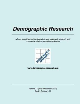 Paperback Demographic Research, Volume 17: Book I: Articles 1 to 18 of Volume 17 [German] Book