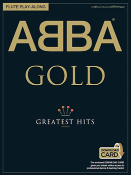 Paperback Abba Gold - Greatest Hits: Flute Play-Along Book