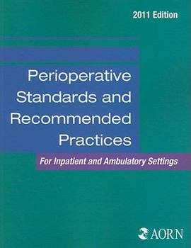 Paperback Perioperative Standards and Recommended Practices Book