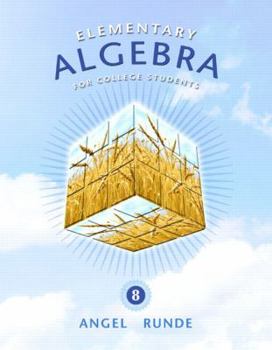 Hardcover Elementary Algebra for College Students Book