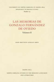 Paperback Las Memorias de Gonzalo Fernández de Oviedo: Volumen II Book
