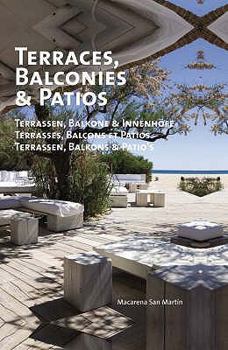 Paperback Terraces, Balconies and Patios (Kolon Mini Series) [German] Book