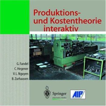 Hardcover Produktions- Und Kostentheorie Interaktiv [German] Book