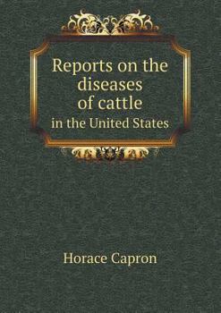 Paperback Reports on the diseases of cattle in the United States Book