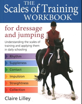 Paperback The Scales of Training Workbook for Dressage and Jumping: Understanding the Scales of Training and Applying Them in Daily Schooling Book