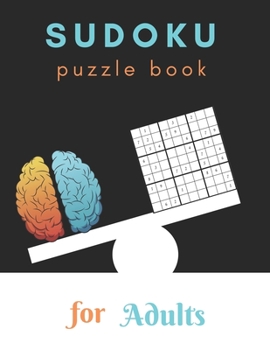 Paperback Sudoku Puzzle Book For Adults: Medium To Hard sudoku Puzzles books , Sudoku Brain Game, Sudoku Puzzles With Solutions Book
